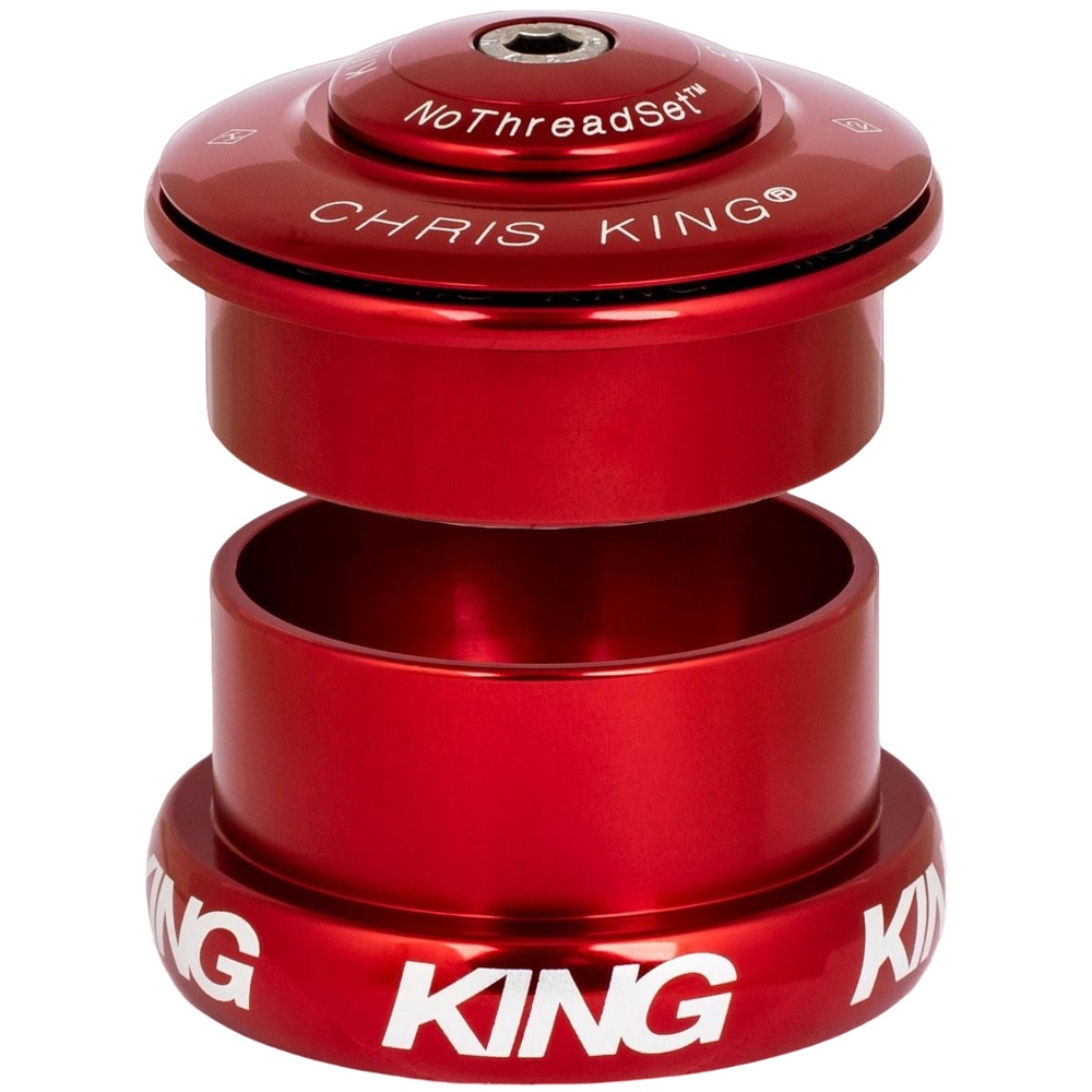 CHRIS KING 49MM InSet > 1.5 i5 Griplock Headset - Red CHRIS KING 49MM InSet > 1.5 i5 Griplock Headset - Red